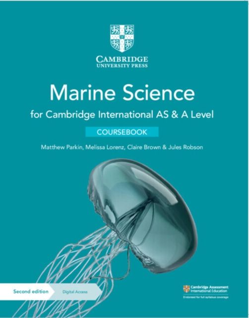 Forsidebilde av Cambridge International AS & A Level Marine Science Coursebook with Digital Access (2 Years)