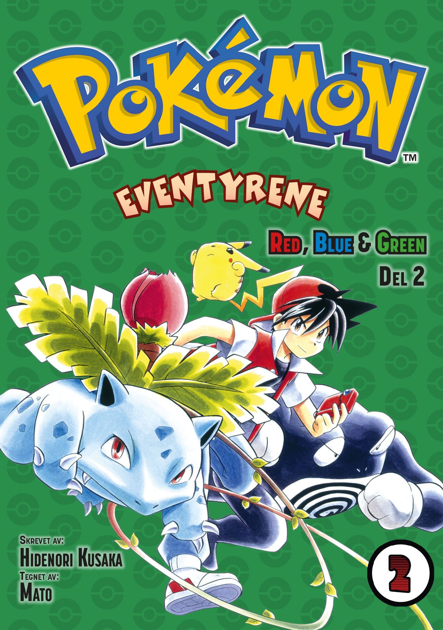 Pokémon-eventyrene. Del 2. Red, blue & green