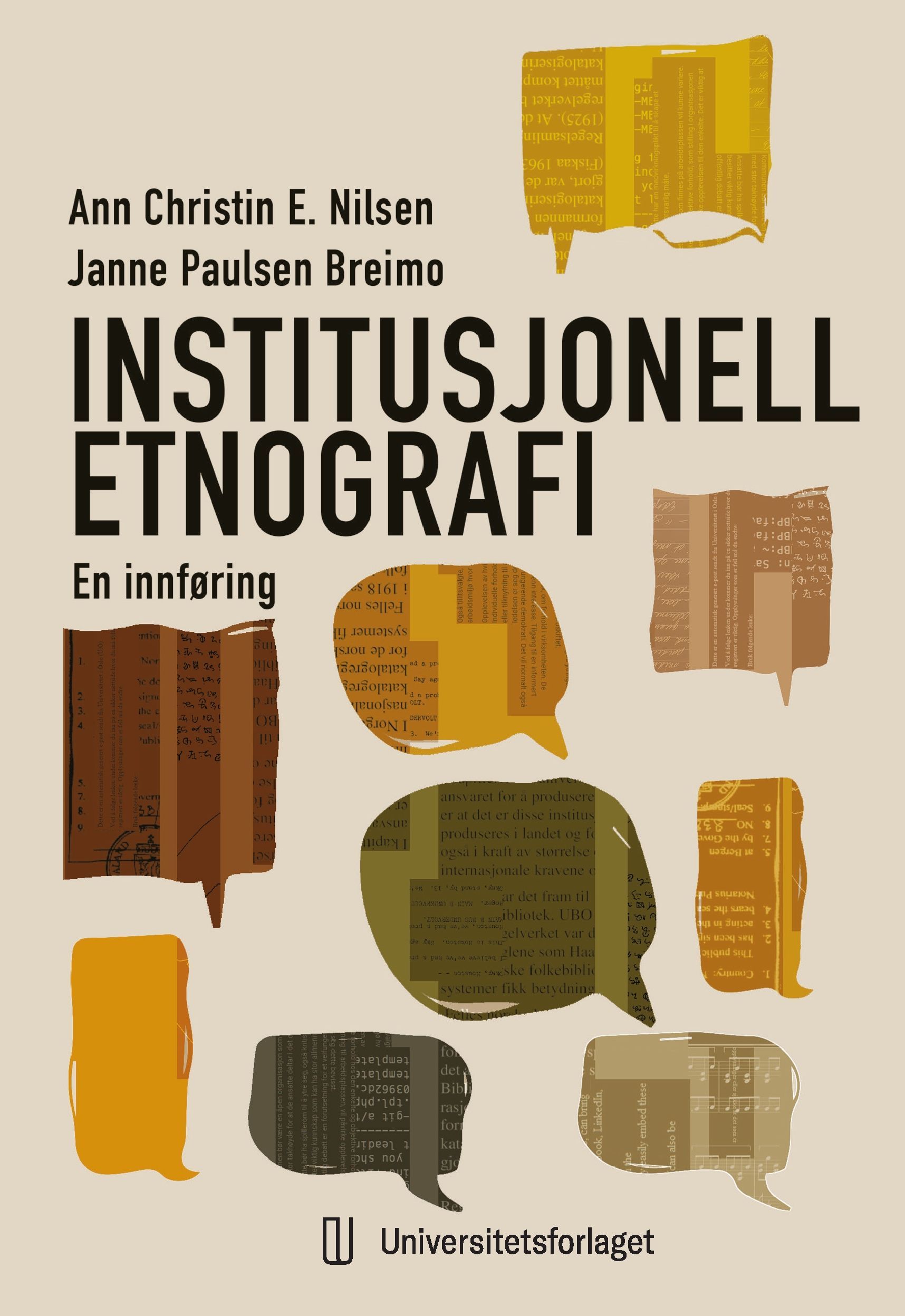 Institusjonell etnografi : en innføring