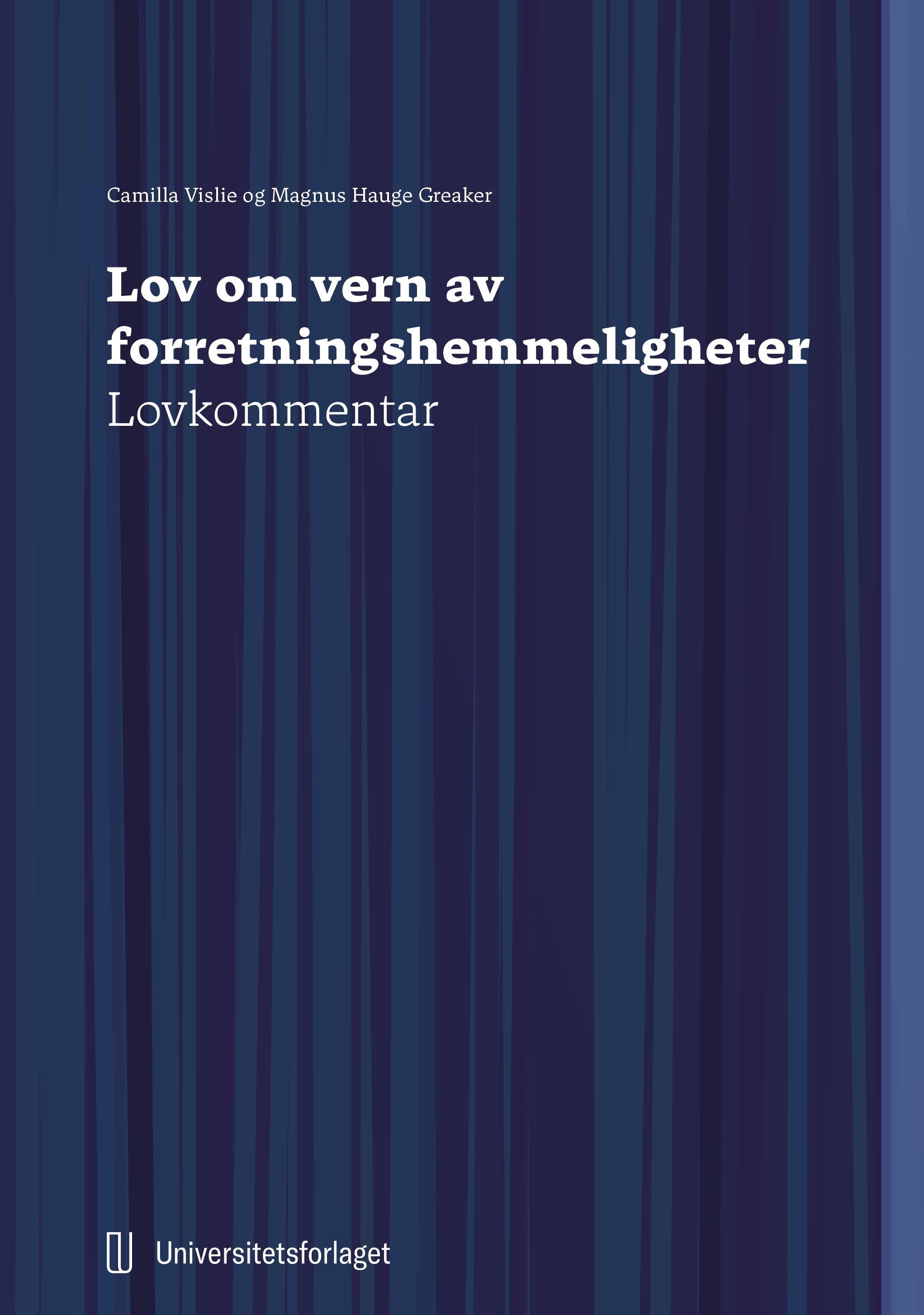 Lov om vern av forretningshemmeligheter : lovkommentar