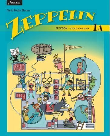 Zeppelin 1A : elevbok : store bokstaver