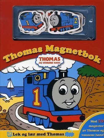Thomas magnetbok : lek og lær med Thomas : med 10 magneter av Thomas og vennene hans!
