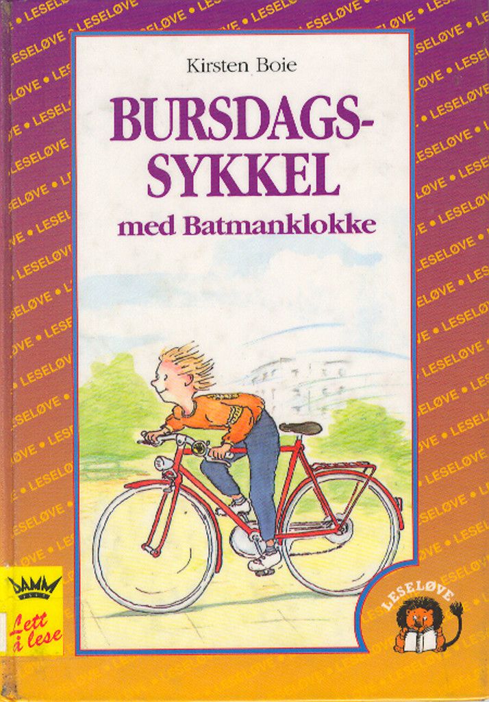 Bursdagssykkel med Batmanklokke