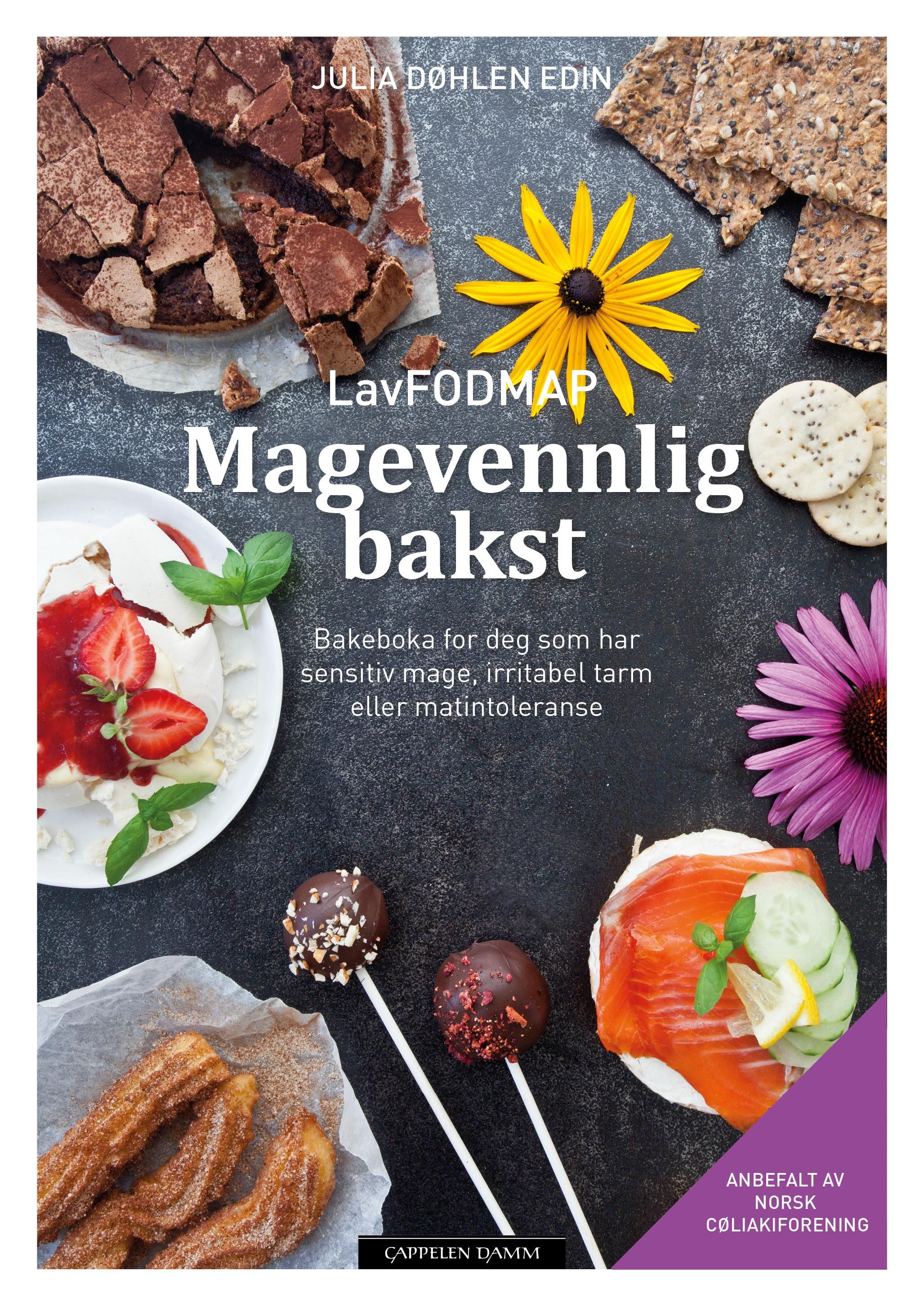 Magevennlig bakst : lavFODMAP : bakeboken for deg som har sensitiv mage, irritabel tarm eller matintoleranser