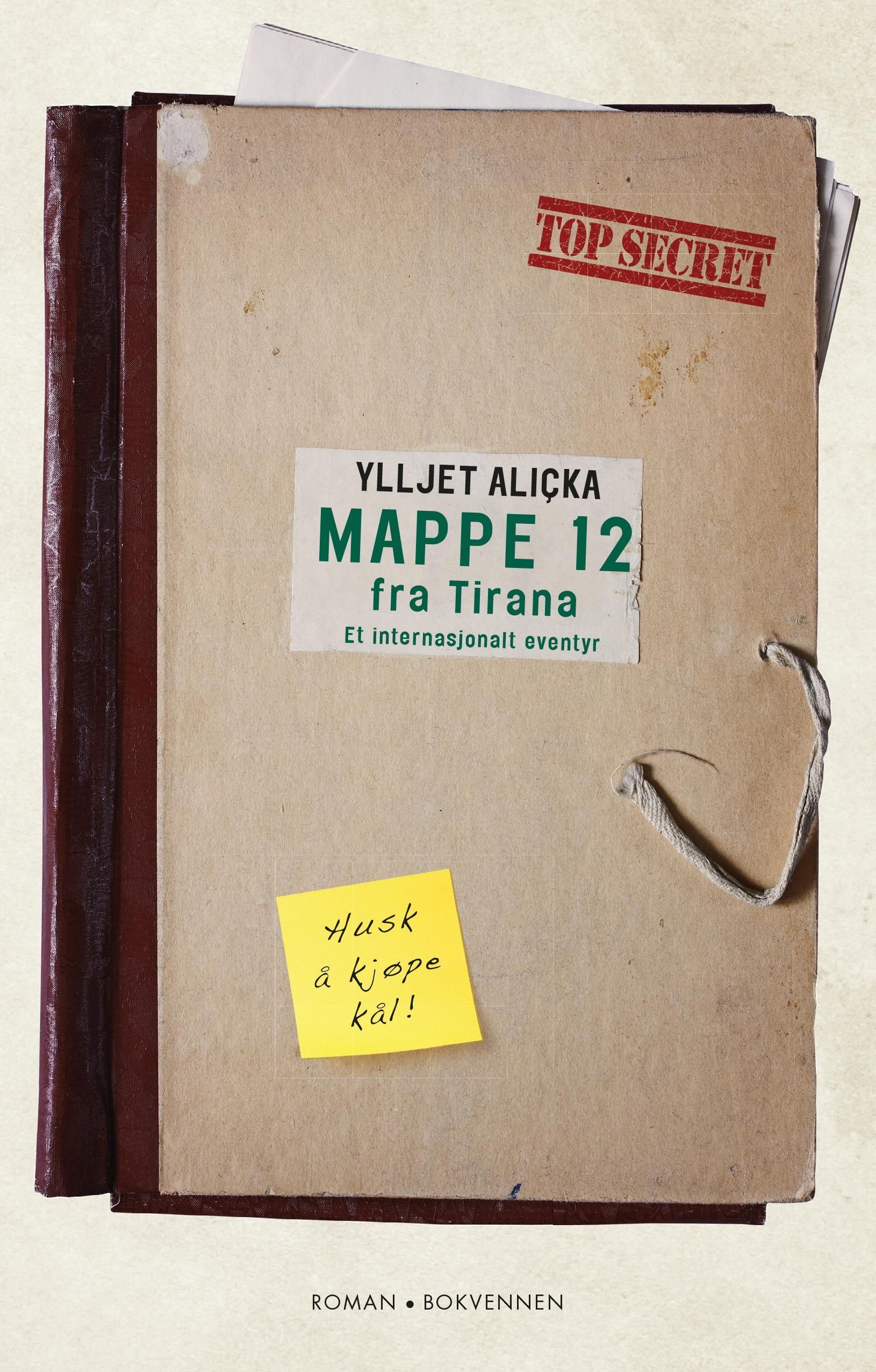 Mappe 12 fra Tirana : et internasjonalt eventyr : roman