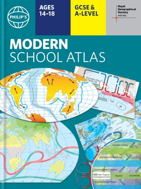 Philip's RGS Modern School Atlas : Hardback 101st edition