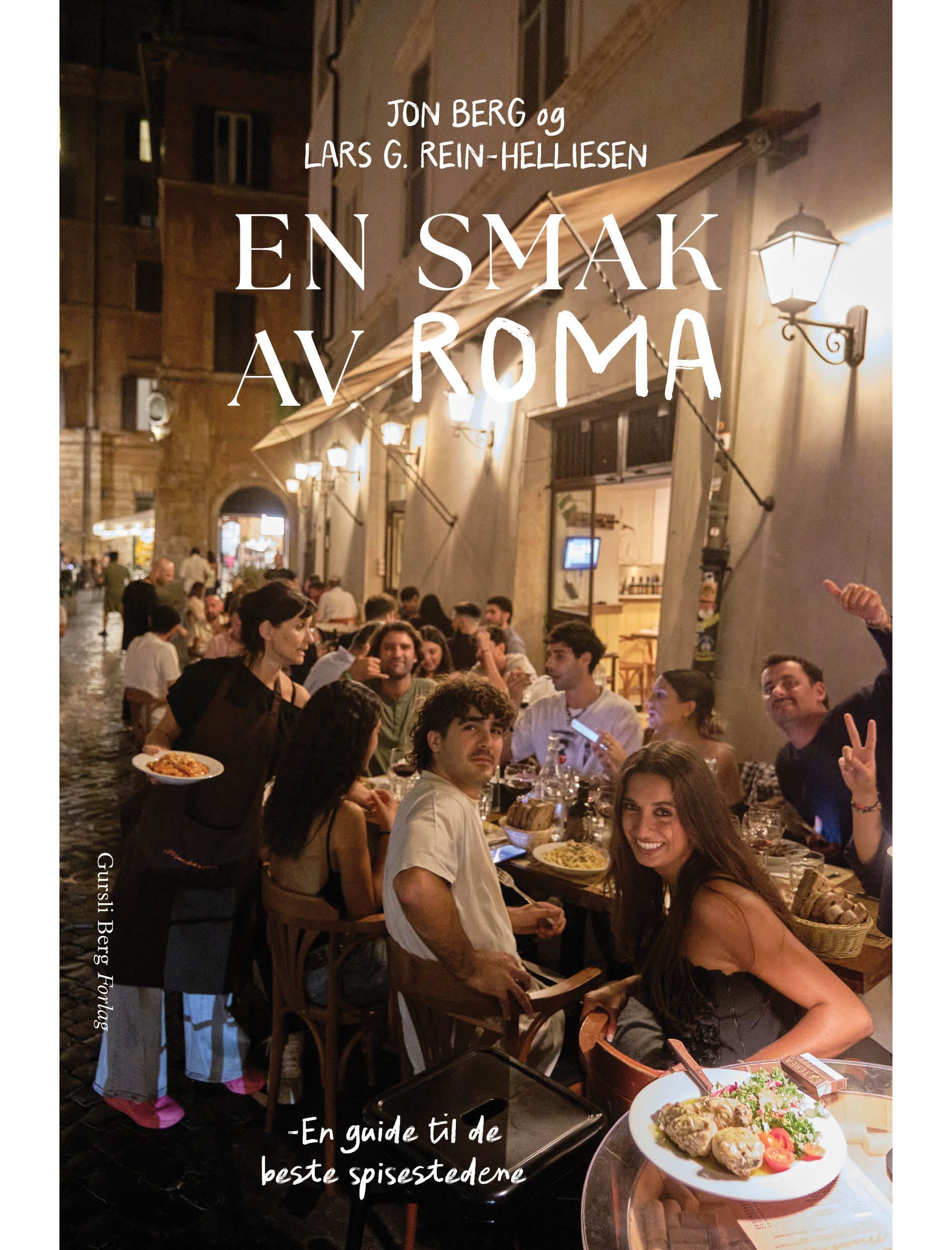 Forsidebilde av En smak av Roma : en guide til de beste spisestedene