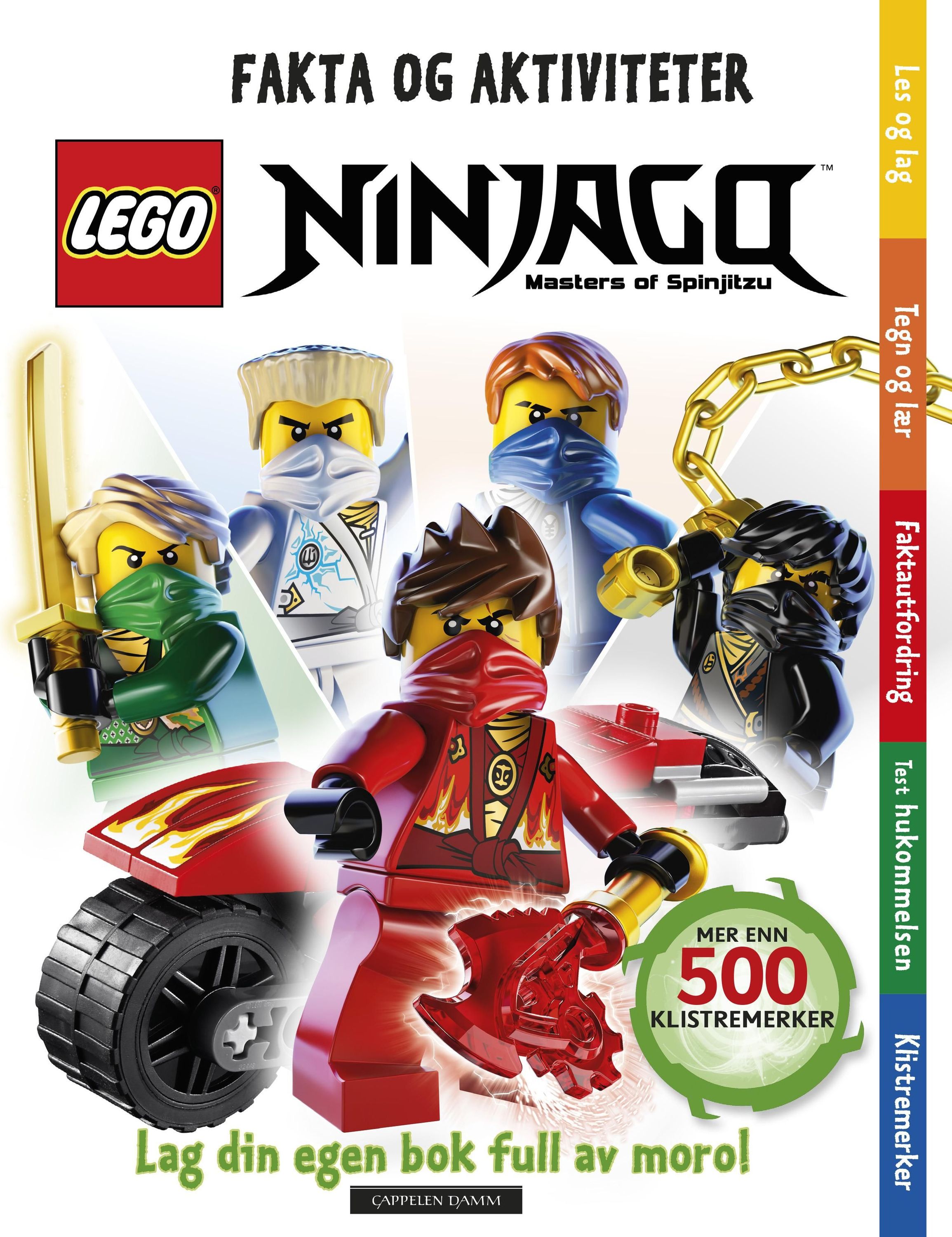 LEGO Ninjago masters of Spinjitzu : fakta og aktiviteter