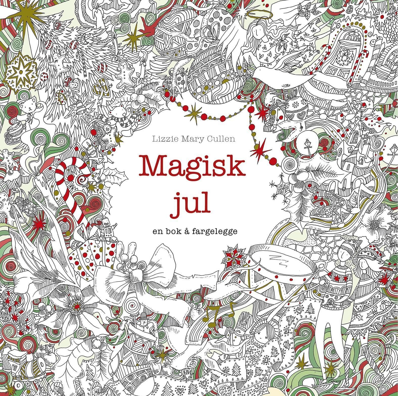 Magisk jul : en bok å fargelegge